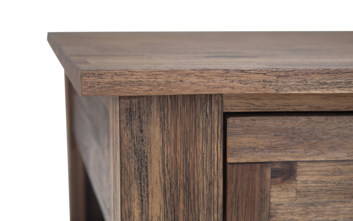 Rustic Natural Aged Brown | Monroe Square Coffee Table