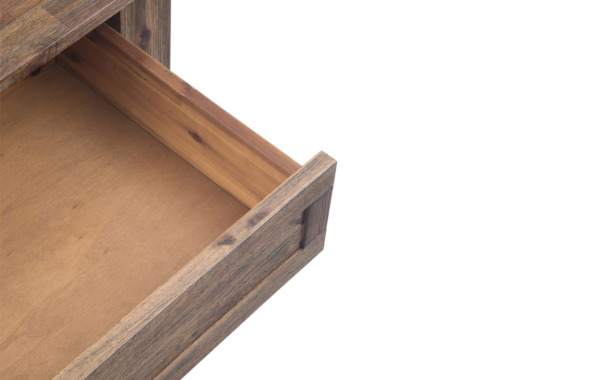 Rustic Natural Aged Brown | Monroe Square Coffee Table