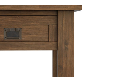 Rustic Natural Aged Brown | Monroe End Side Table