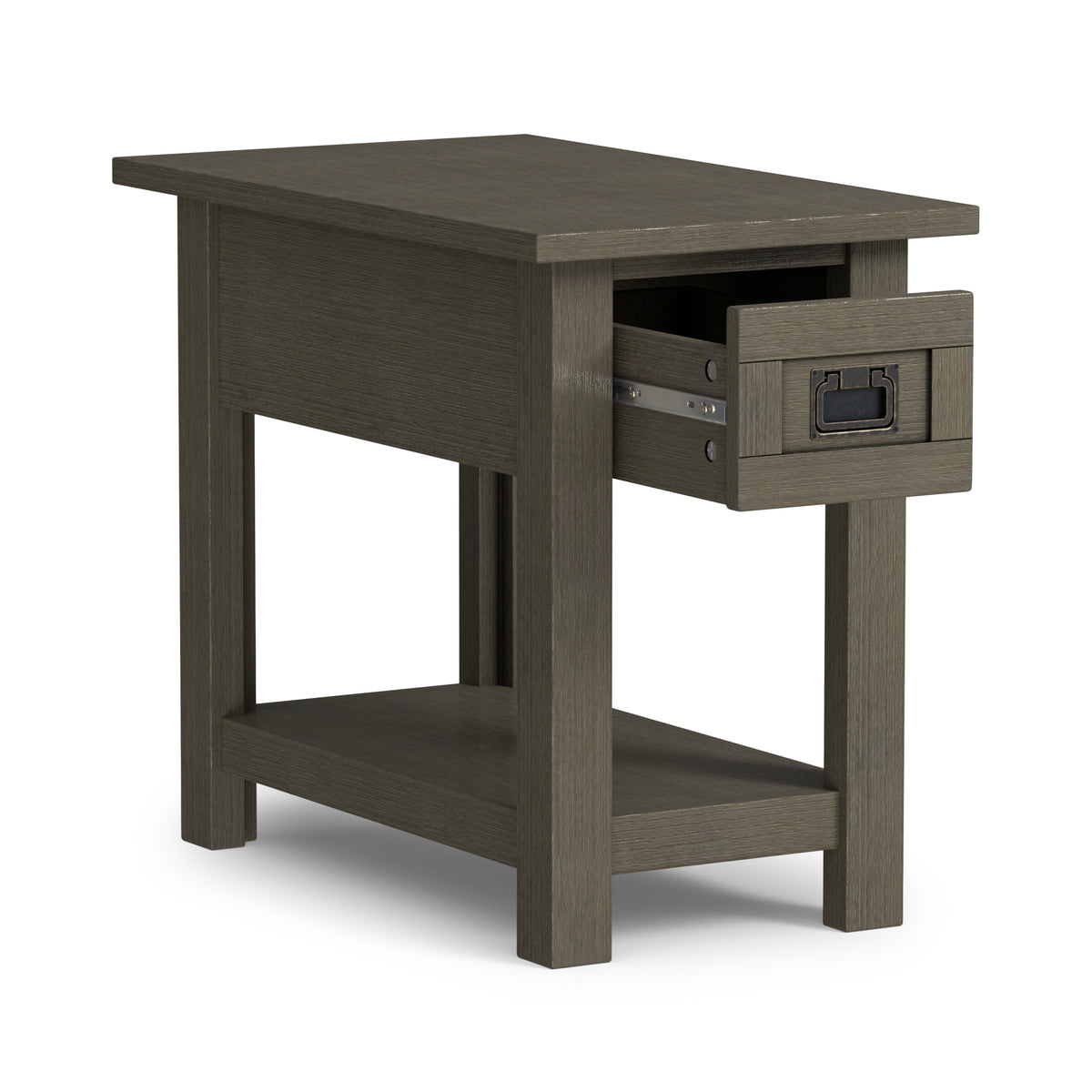 Farmhouse Grey | Monroe Narrow Side Table in Acacia
