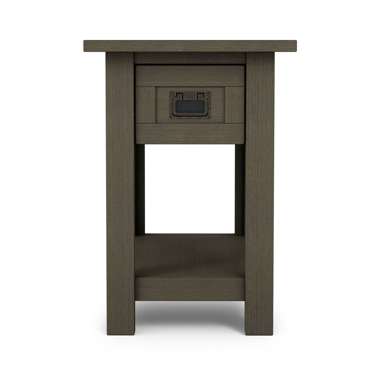Farmhouse Grey | Monroe Narrow Side Table in Acacia