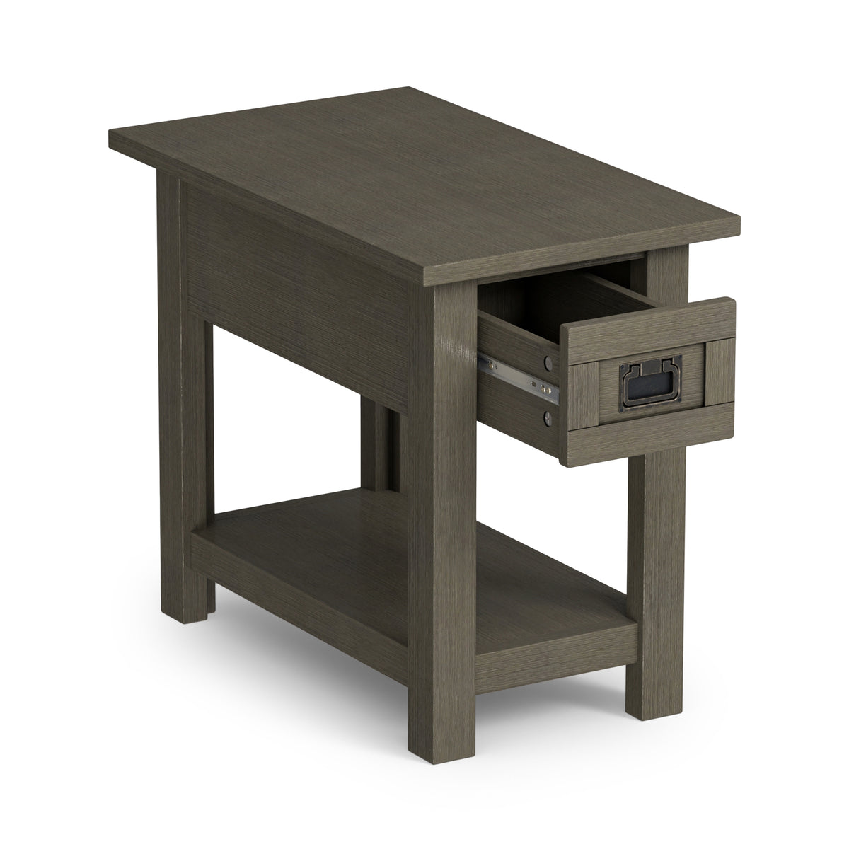 Farmhouse Grey | Monroe Narrow Side Table in Acacia