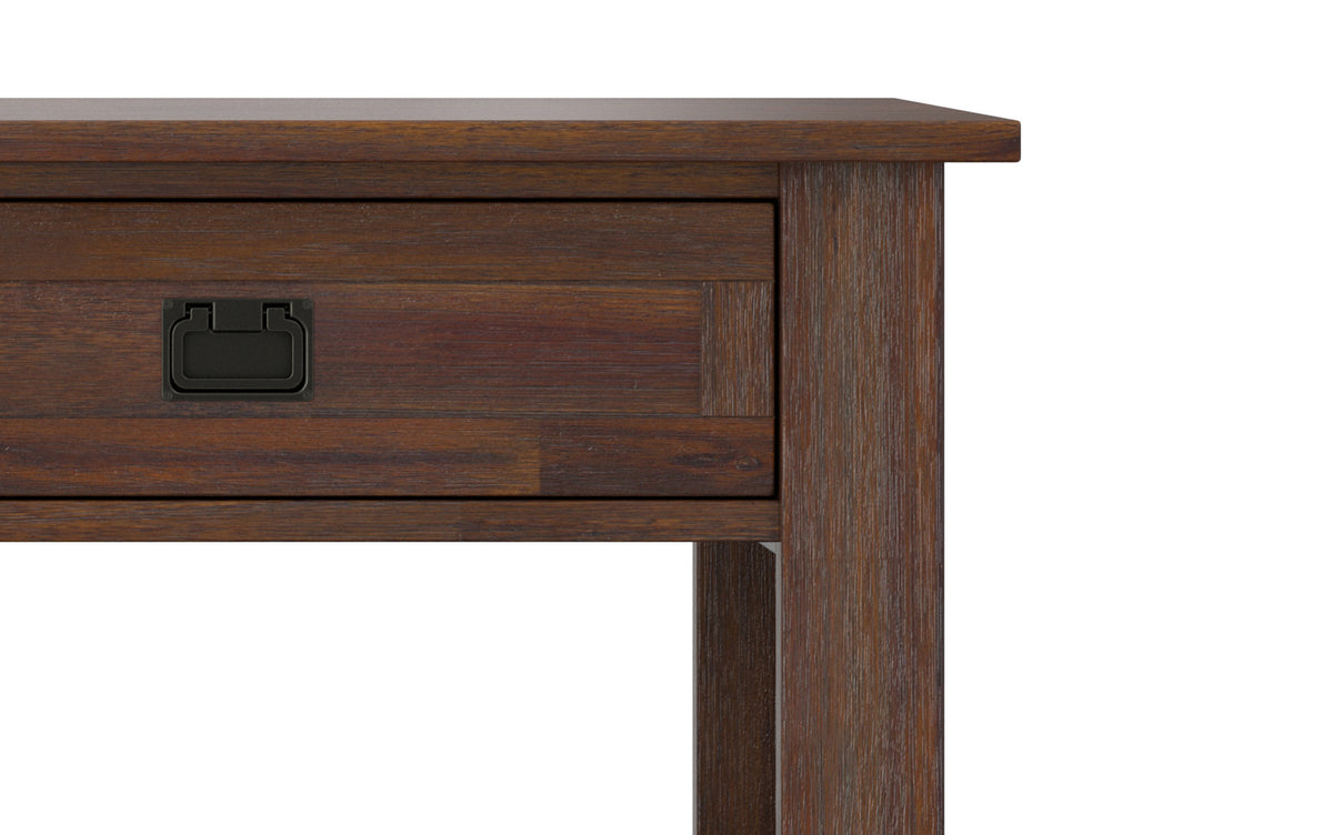 Distressed Charcoal Brown | Monroe Rectangular Coffee Table with Drawers