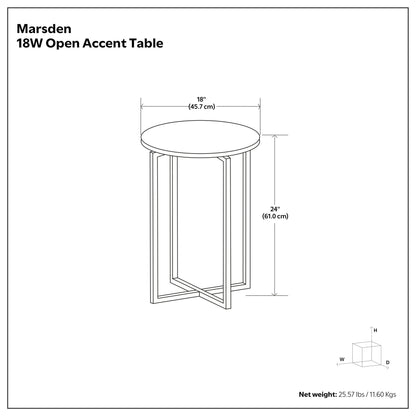 Marsden Metal Table