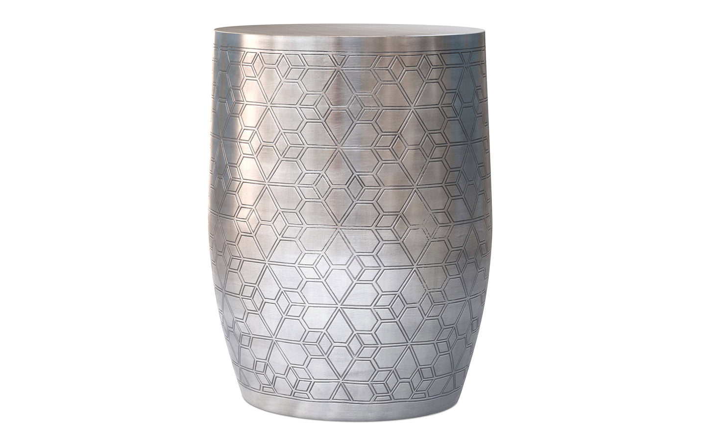 Johnsen 15 inch Geometric Pattern Accent Table
