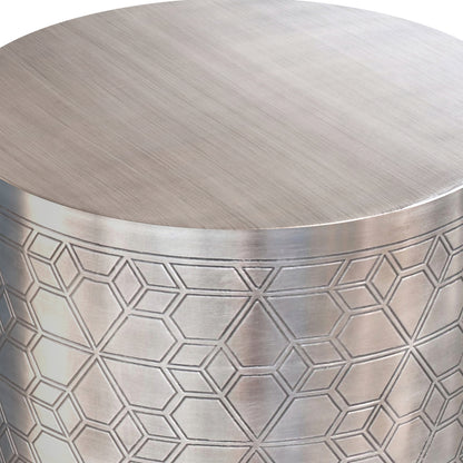 Johnsen 15 inch Geometric Pattern Accent Table