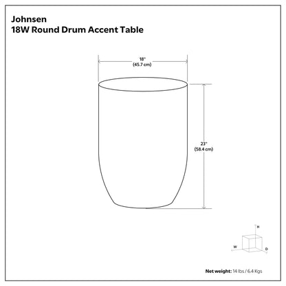 Antique Gold Web Pattern | Johnsen 18 inch Cross Hatch Pattern Accent Table