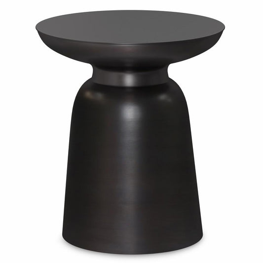 Aged Copper 17 Inch | Toby Metal Accent Table