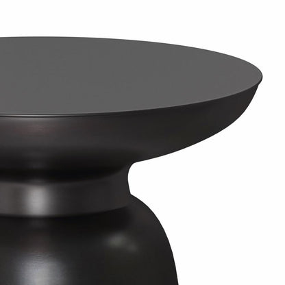Aged Copper 17 Inch | Toby Metal Accent Table