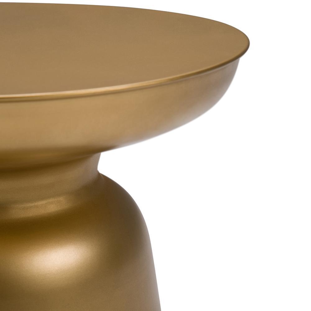 Gold 17 Inch | Toby Metal Accent Table