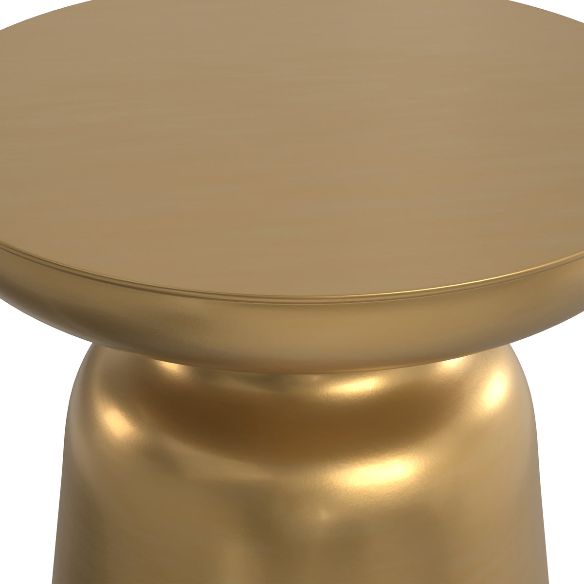 Gold 17 Inch | Toby Metal Accent Table