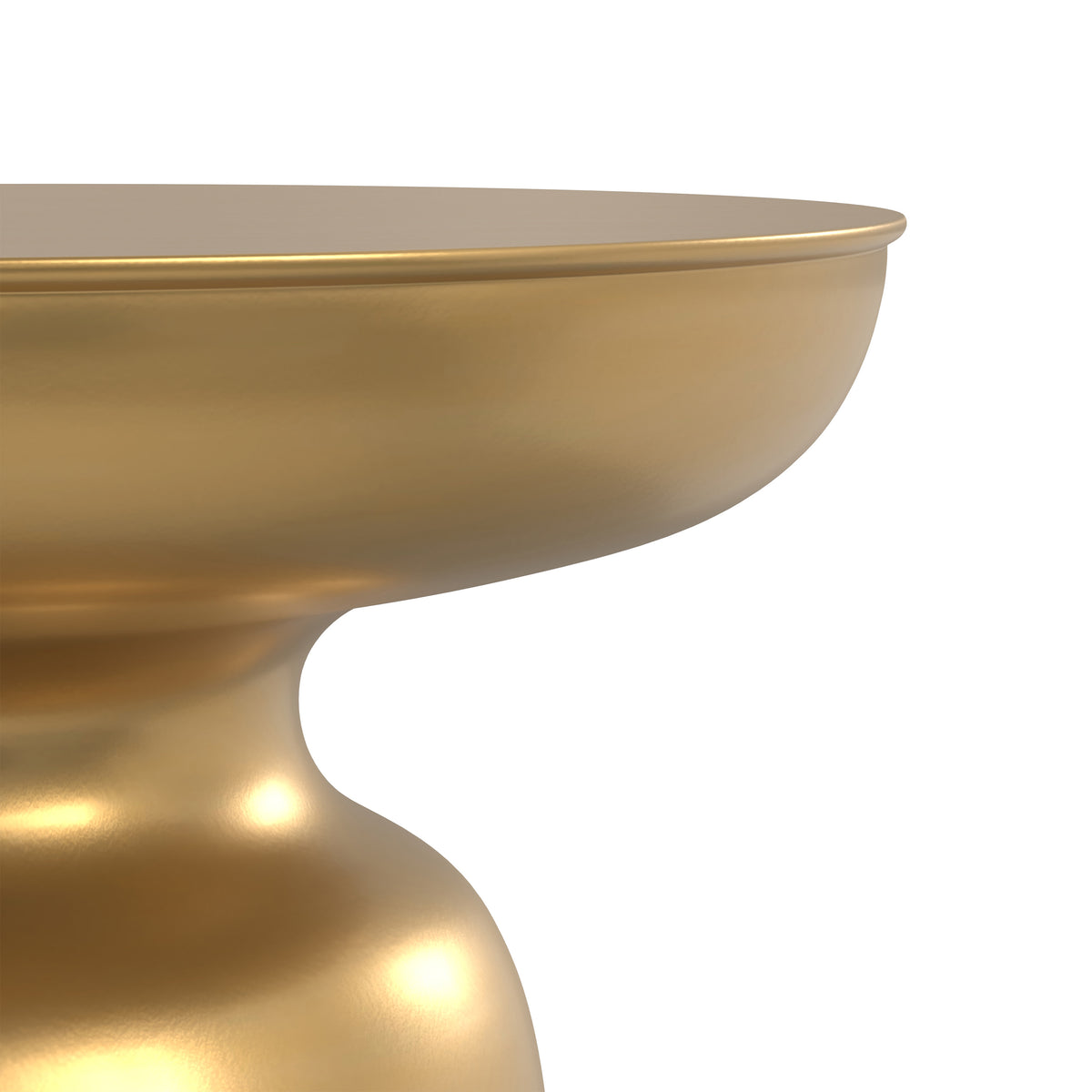 Gold 17 Inch | Toby Metal Accent Table