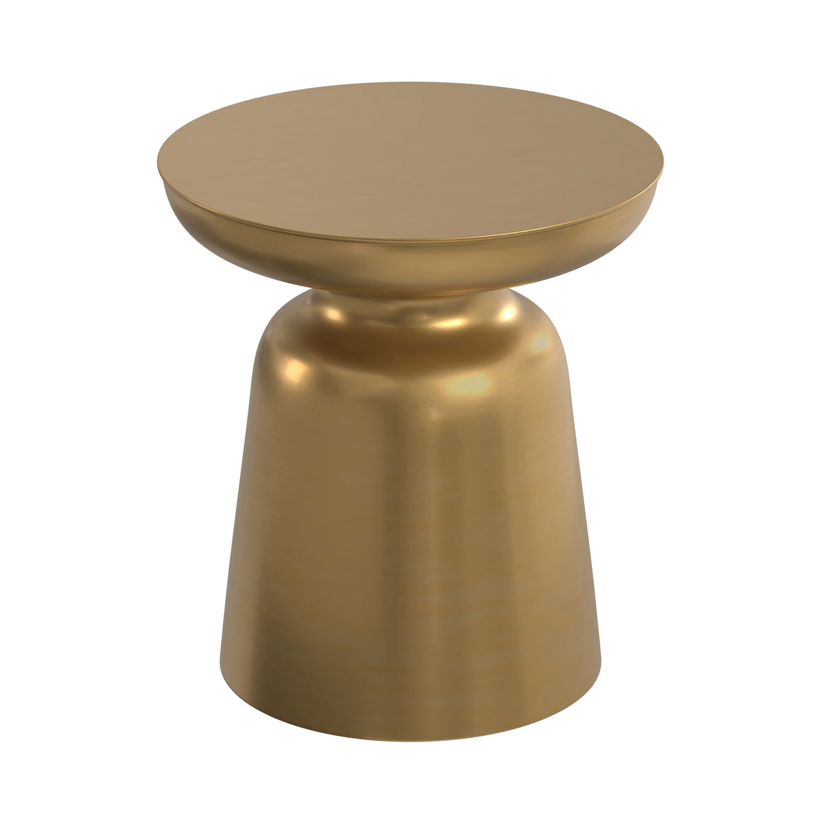Gold 17 Inch | Toby Metal Accent Table