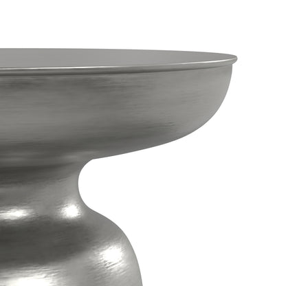 Silver 17 Inch | Toby Metal Accent Table