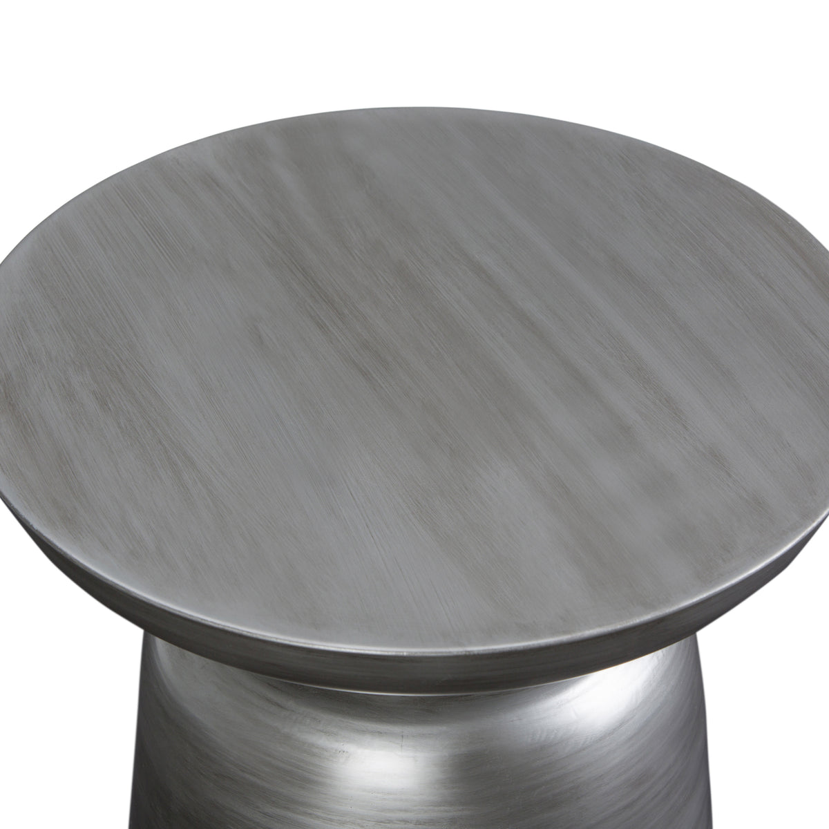 Silver 17 Inch | Toby Metal Accent Table