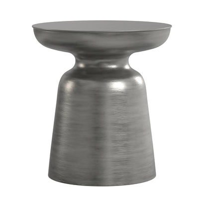 Silver 17 Inch | Toby Metal Accent Table