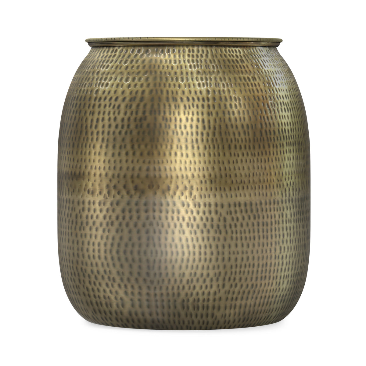 Antique Gold | Griffen Metal Storage Accent Table