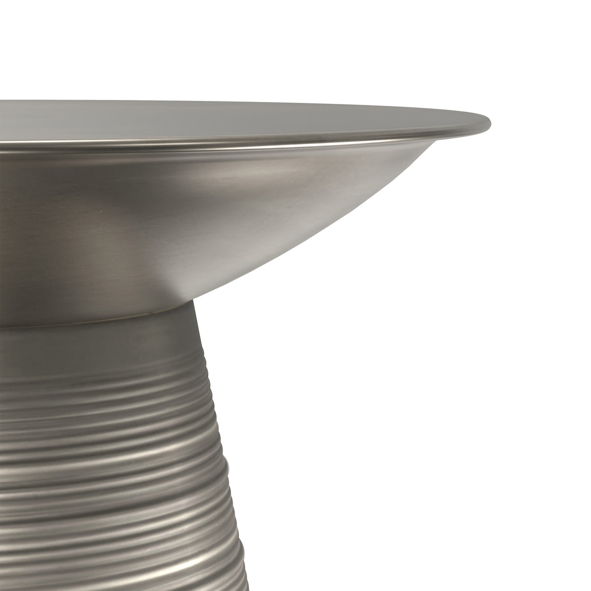 Antique Silver | Sheridan Metal Table