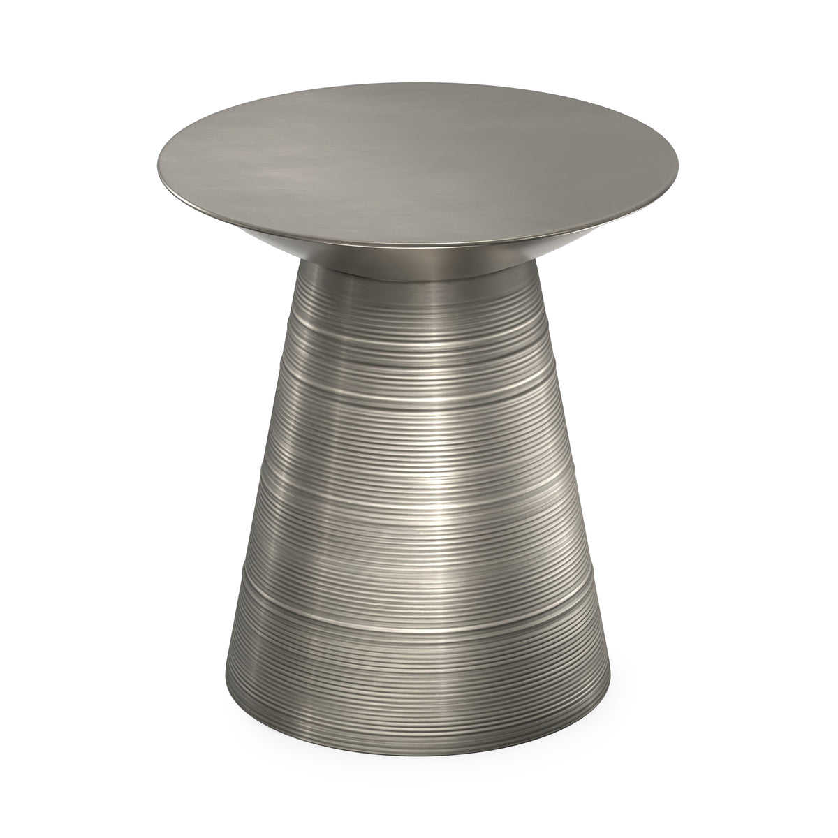 Antique Silver | Sheridan Metal Table