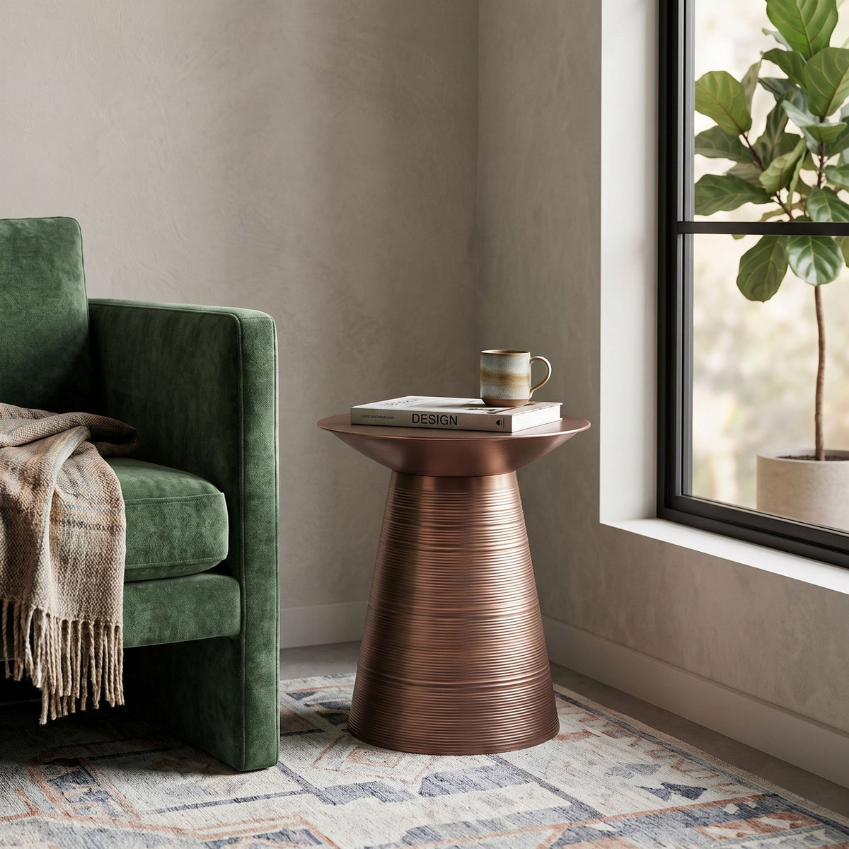 Aged Copper | Sheridan Metal Table