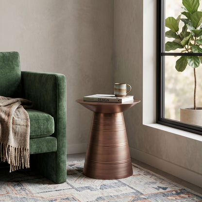 Aged Copper | Sheridan Metal Table