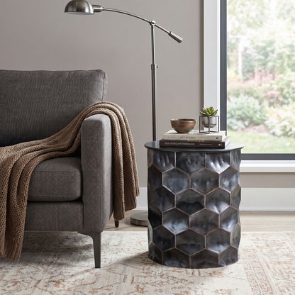 Antique Bronze | Whitney Metal Storage Coffee Table