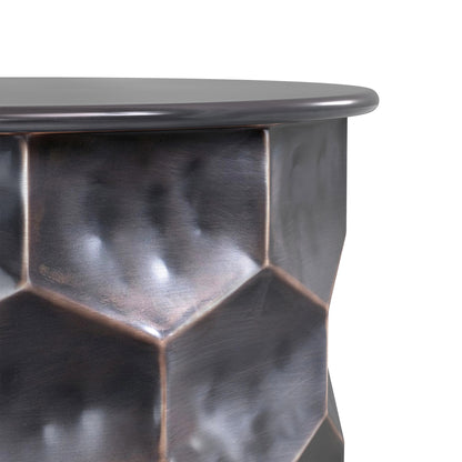 Antique Bronze | Whitney Metal Storage Coffee Table