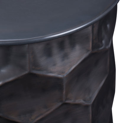 Antique Bronze | Whitney Metal Storage Coffee Table