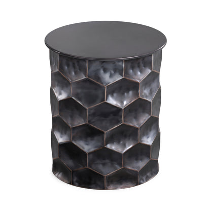 Antique Bronze | Whitney Metal Storage Coffee Table