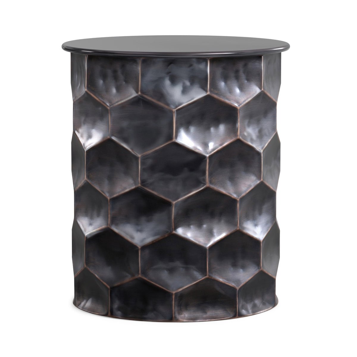 Antique Bronze | Whitney Metal Storage Coffee Table