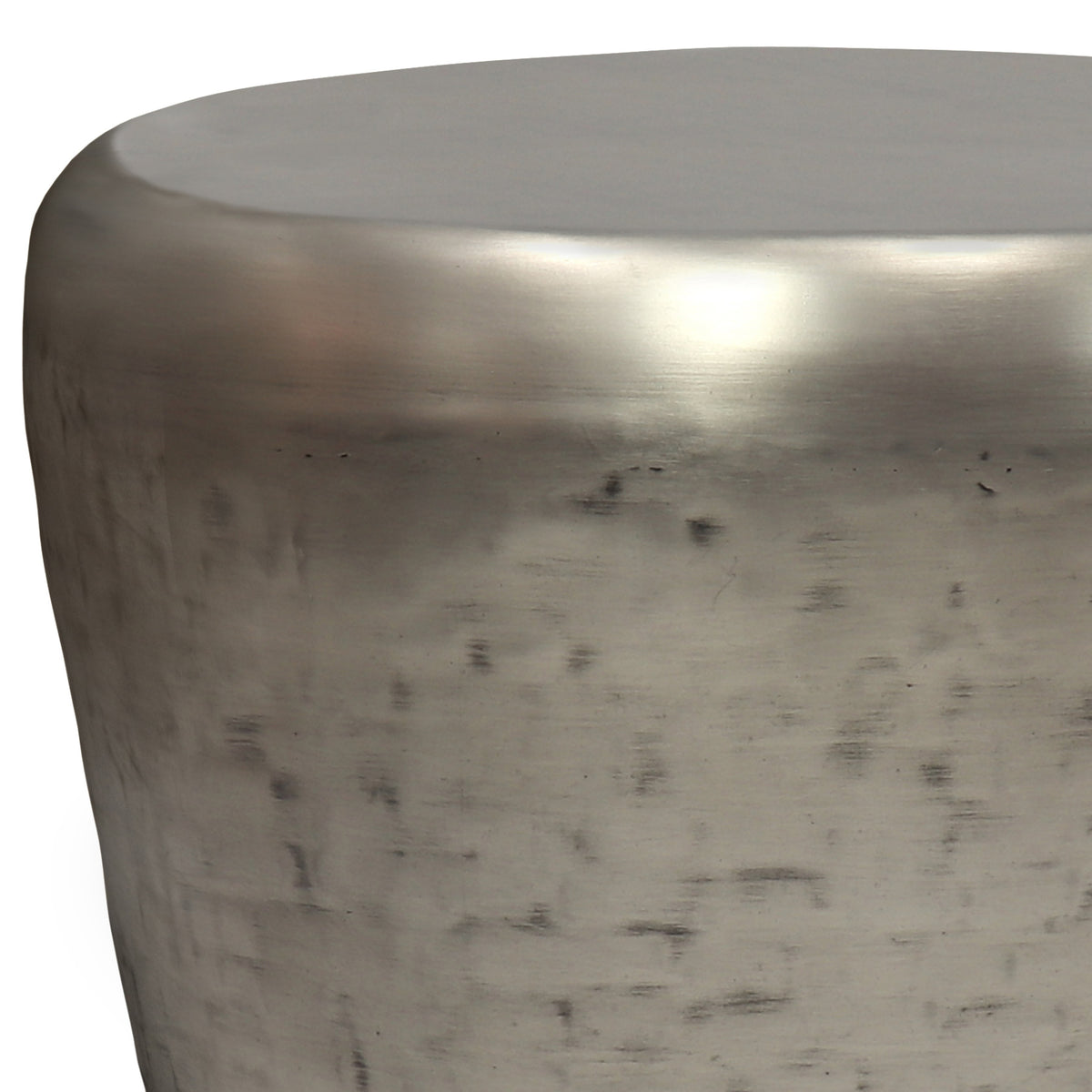 Antique Silver | Garvy Metal Side Table