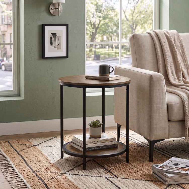 Warm Grey Black | Jenna Metal Table