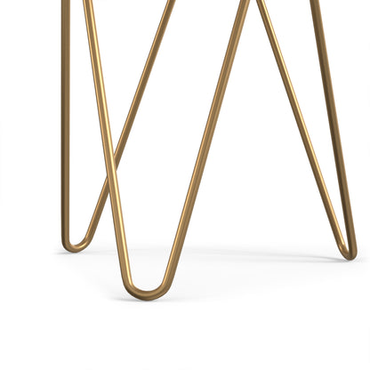 Natural and Gold | Patrice Metal Table