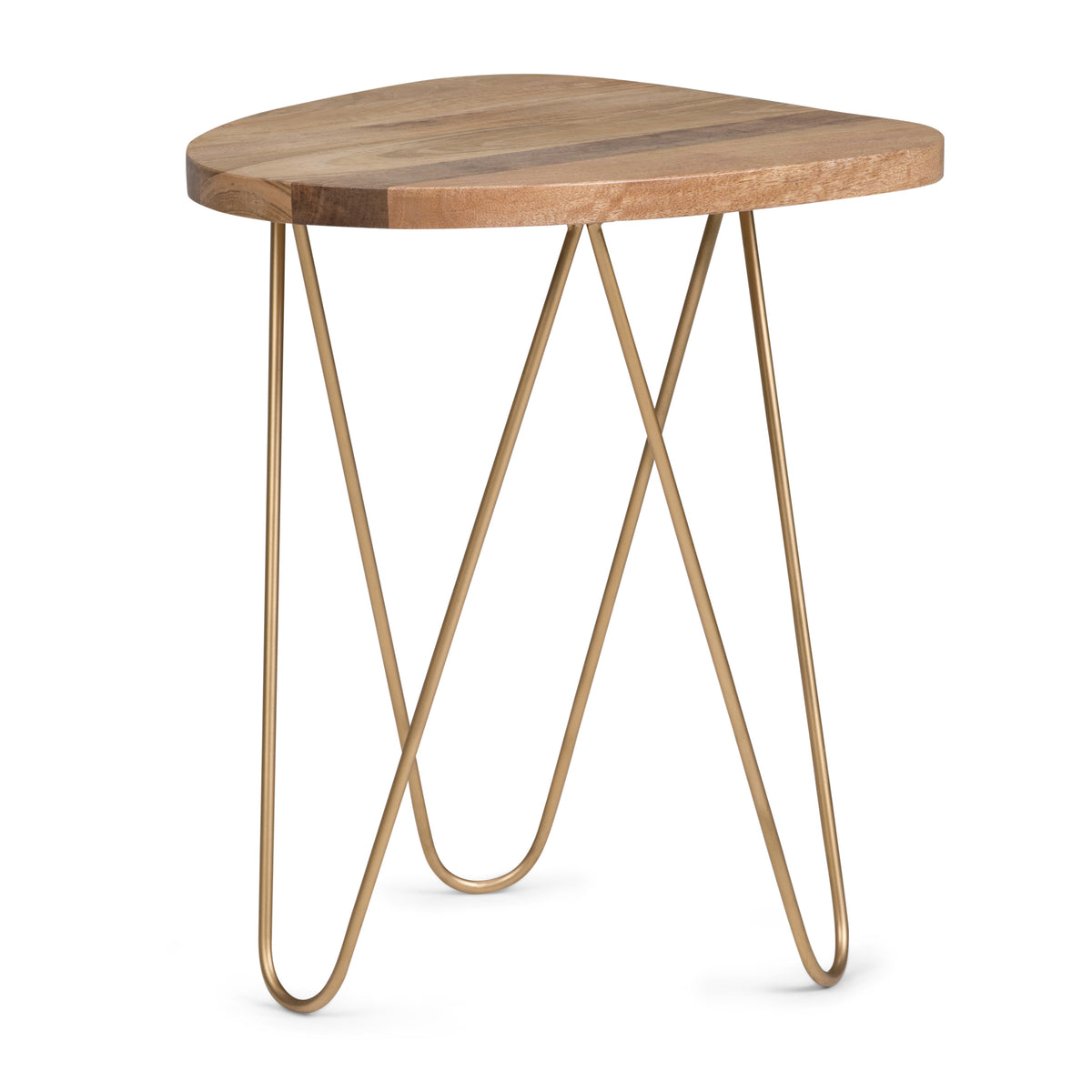 Natural and Gold | Patrice Metal Table