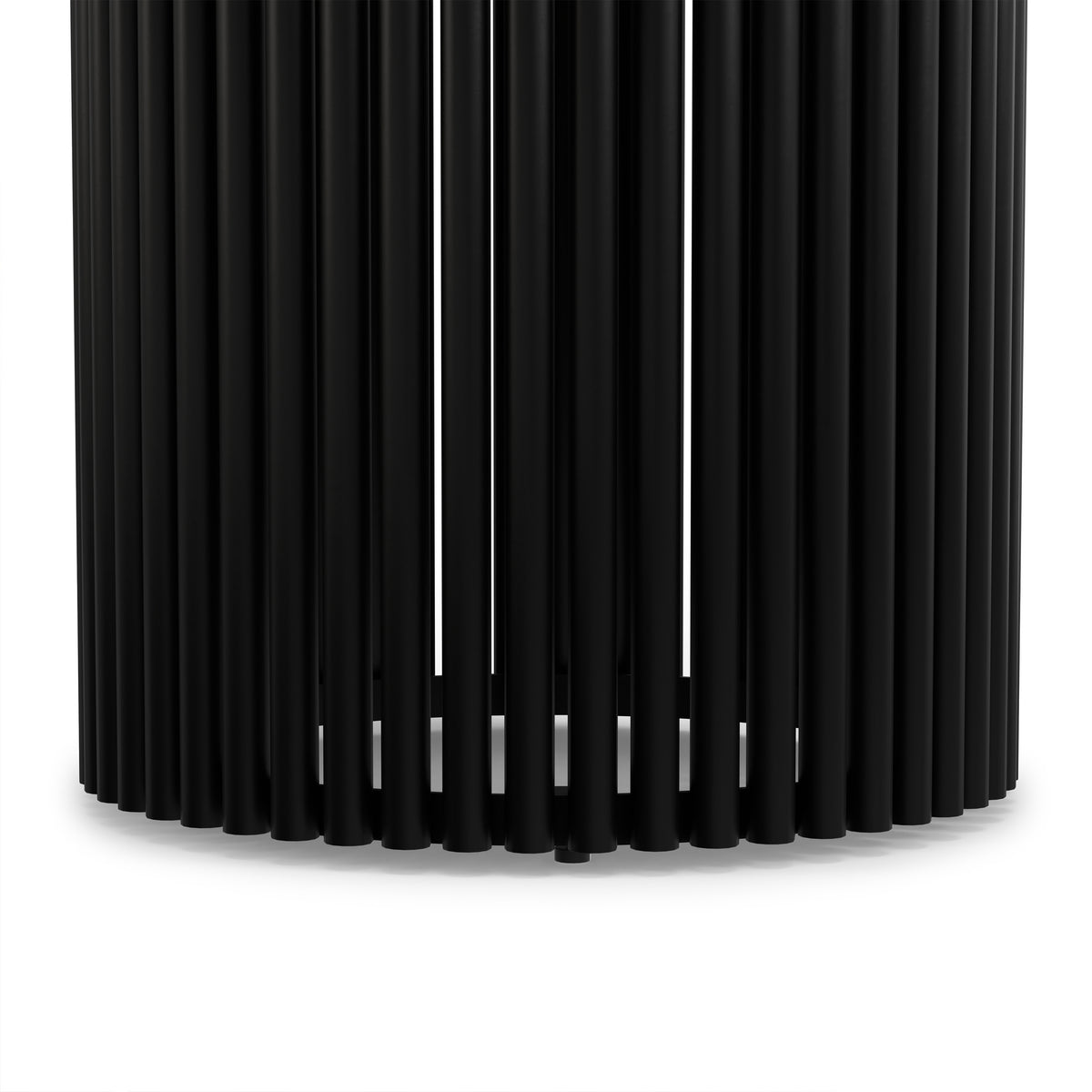 Natural and Black Wood | Demy 18 inch Metal and Wood Accent Table