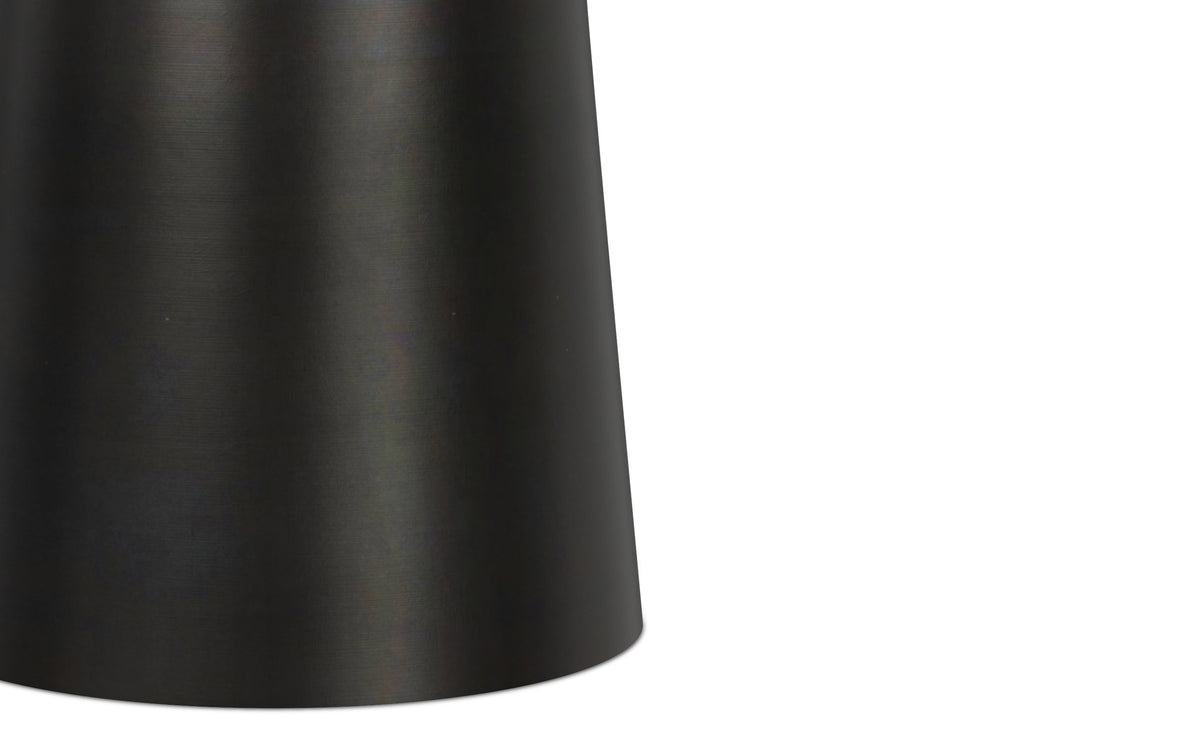 Antique Copper 18 Inch | Toby 18 inch Metal Accent Table