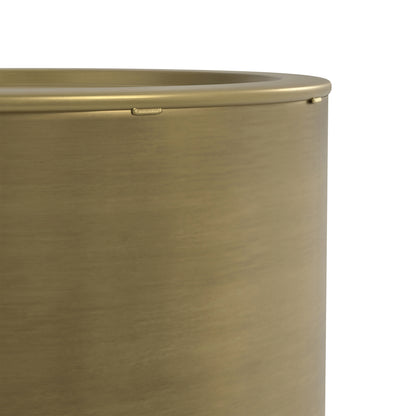 Antique Gold | Corbin Metal Side Table in Antique Gold