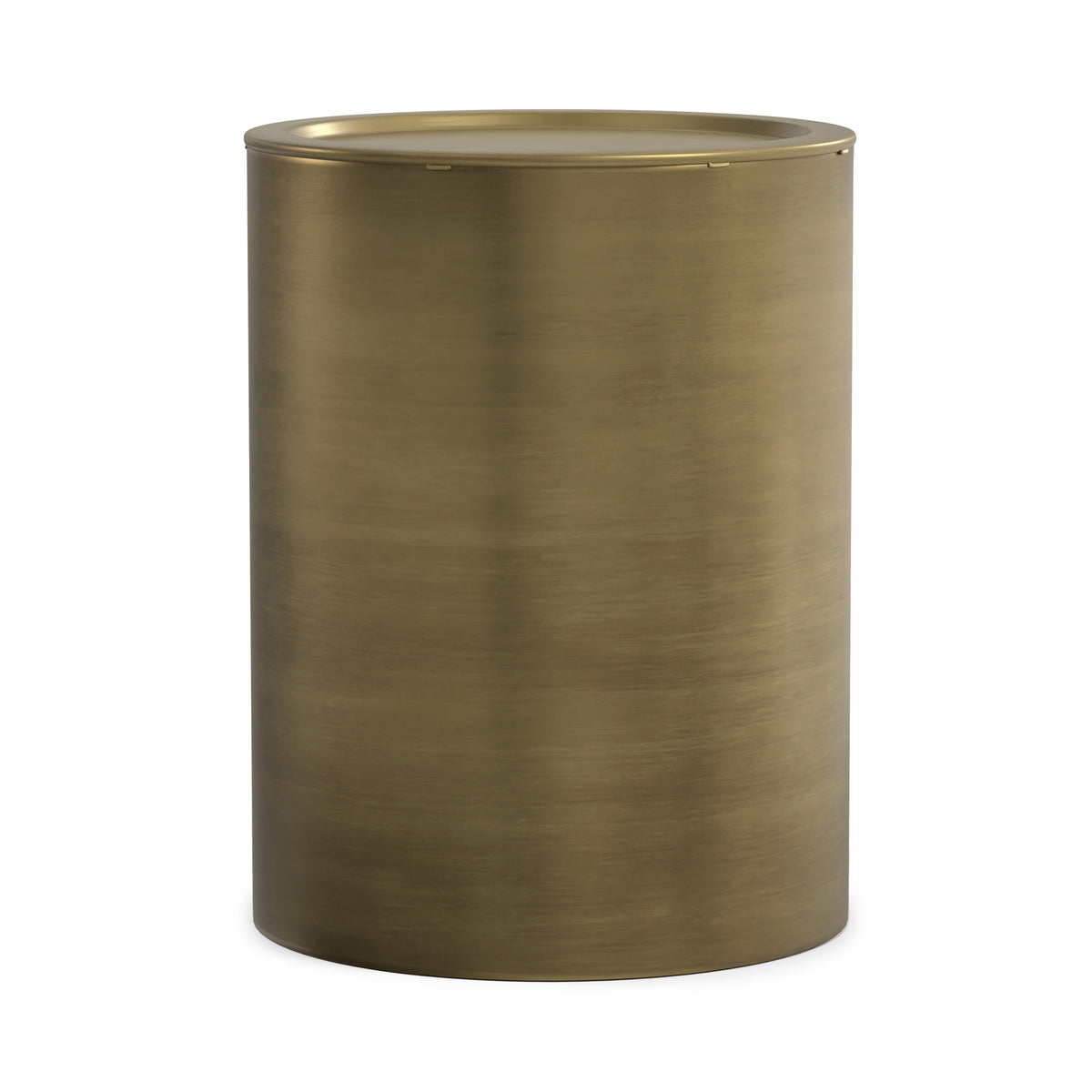 Antique Gold | Corbin Metal Side Table in Antique Gold