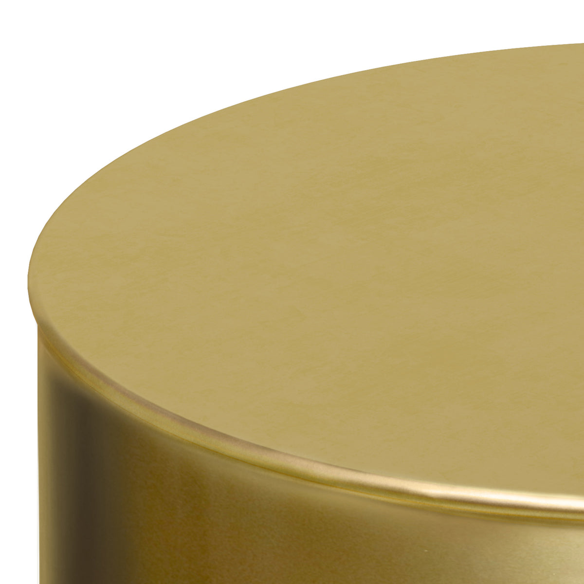 Black and Gold Ombre | Curtis Metal Table in Black and Gold