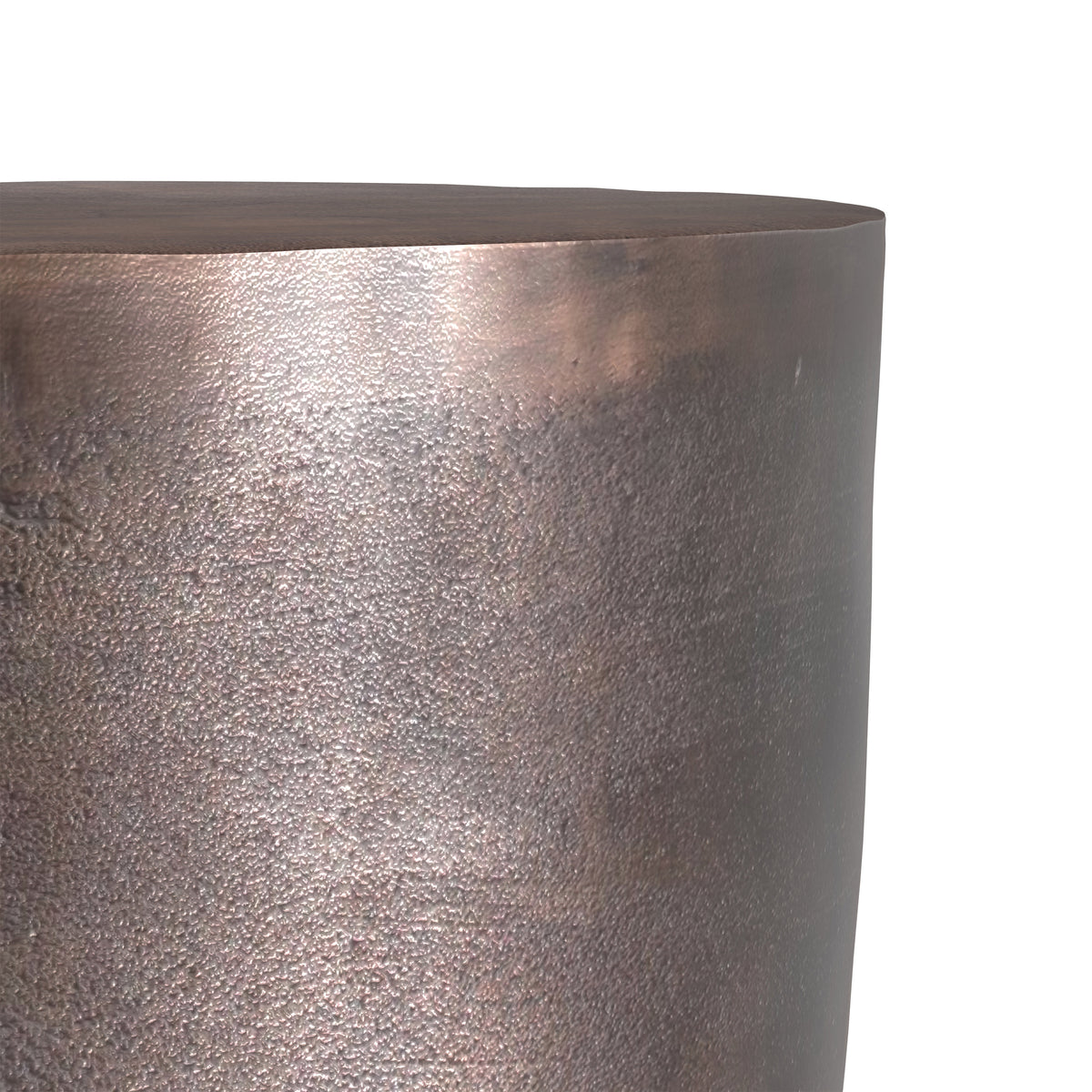 Antique Copper | Morris Metal Accent Table