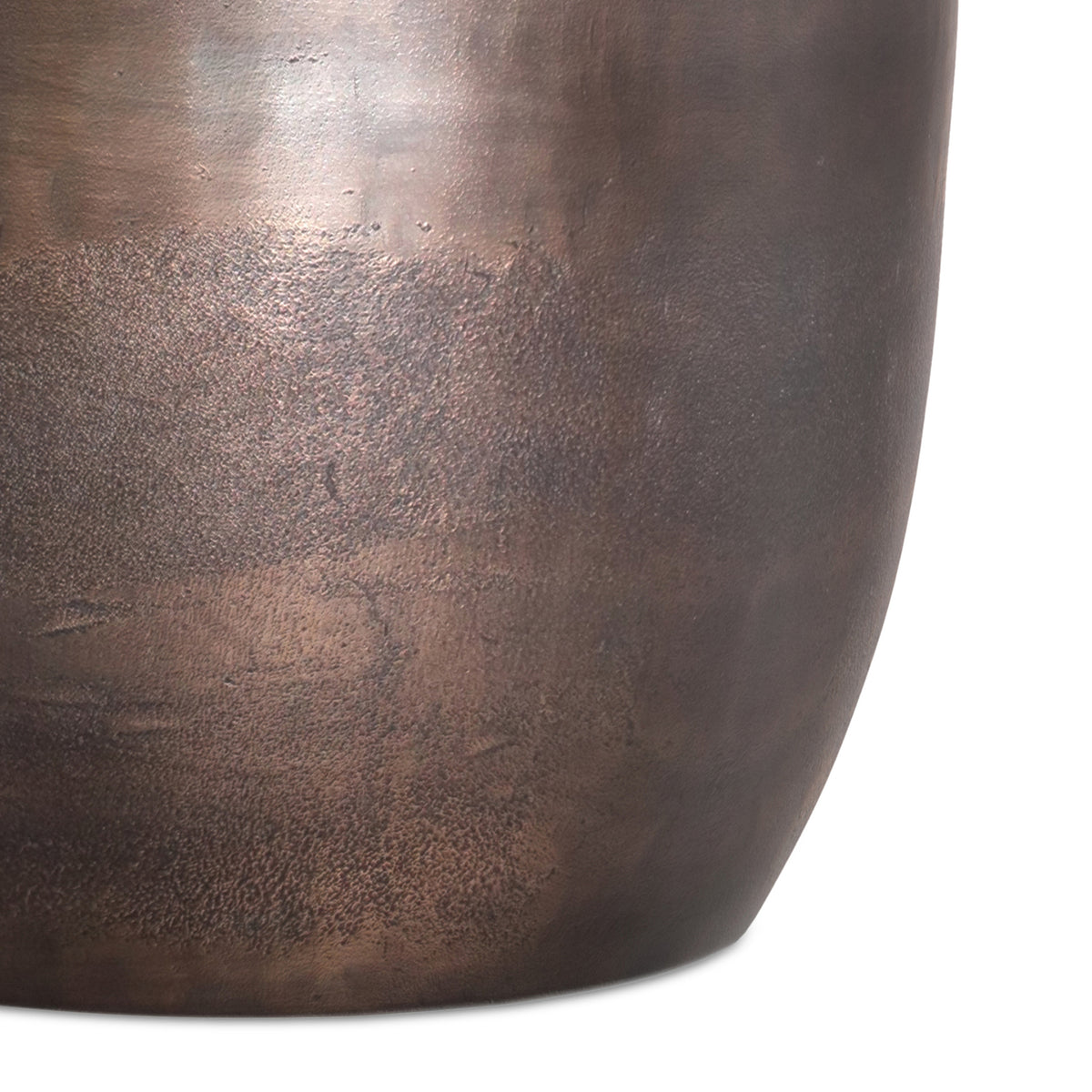 Antique Copper | Morris Metal Accent Table