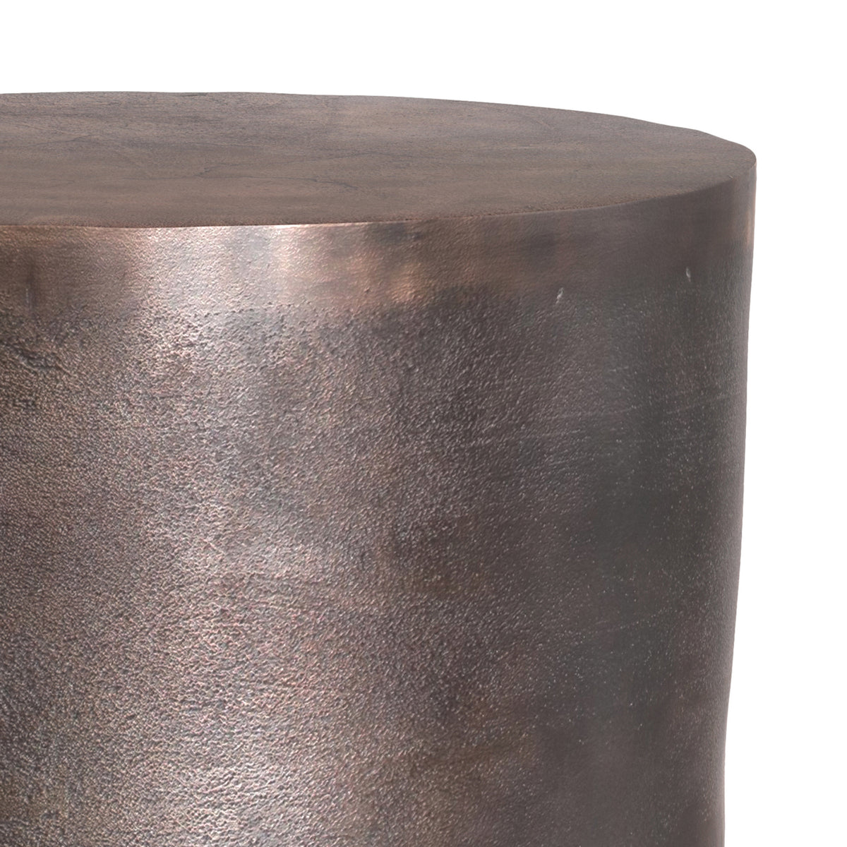 Antique Copper | Morris Metal Accent Table