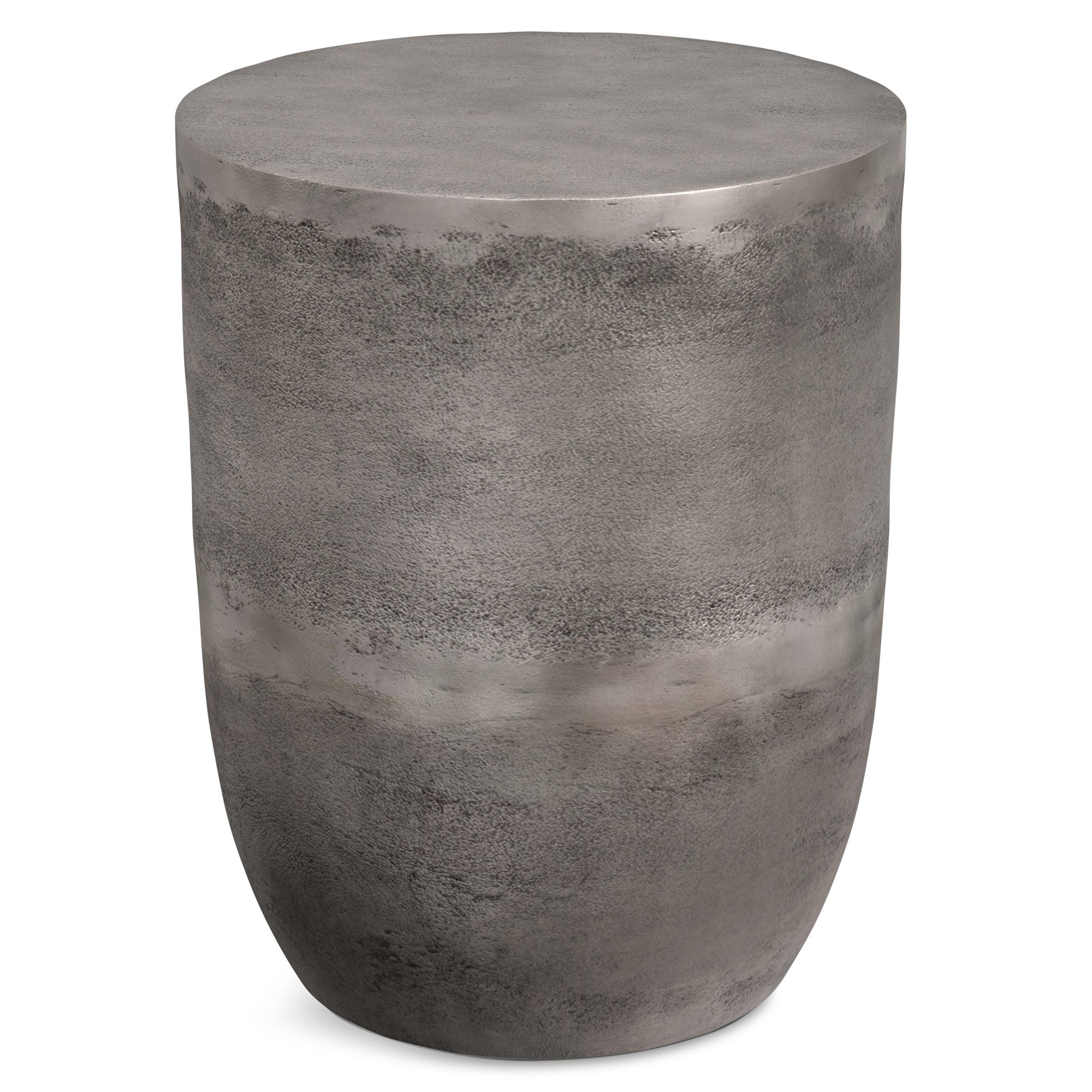 Antique Silver | Morris Metal Accent Table