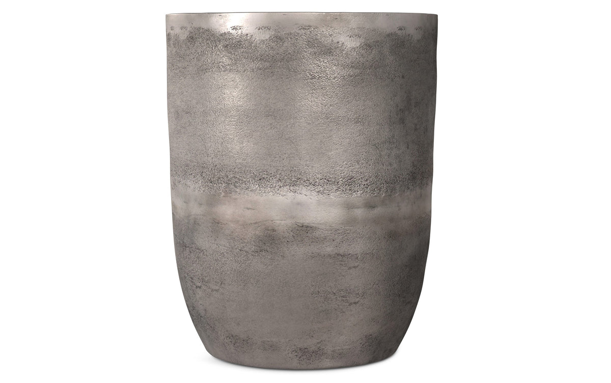Antique Silver | Morris Metal Accent Table