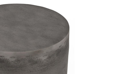 Antique Silver | Morris Metal Accent Table