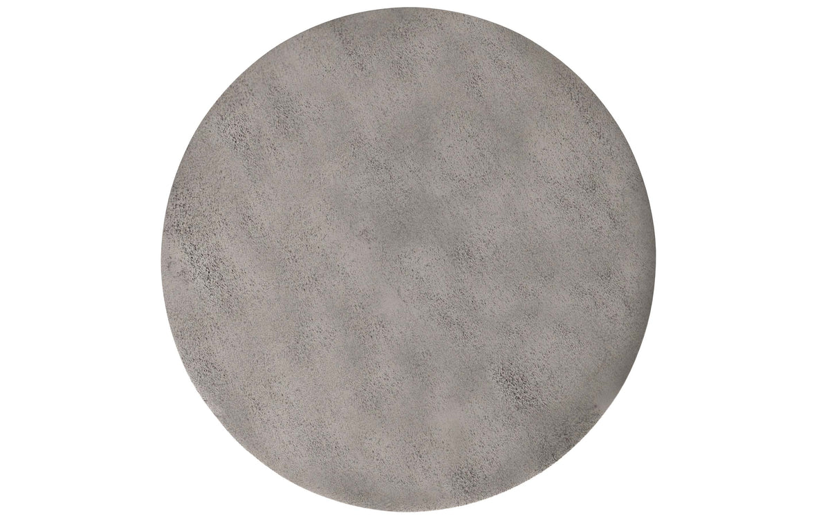 Antique Silver | Morris Metal Accent Table