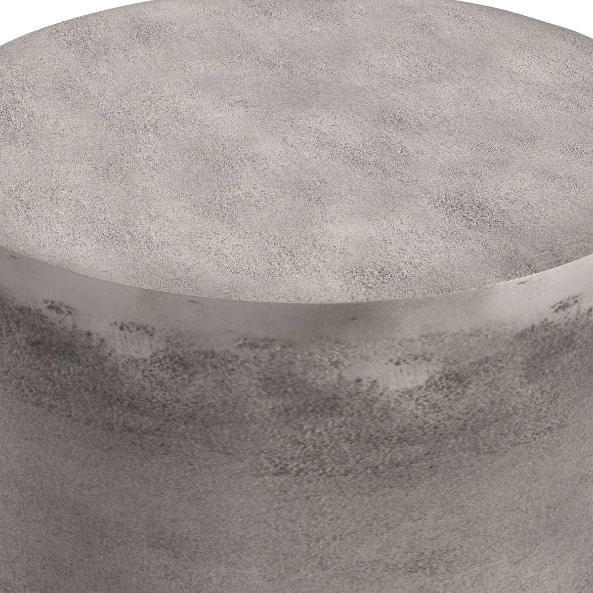 Antique Silver | Morris Metal Accent Table