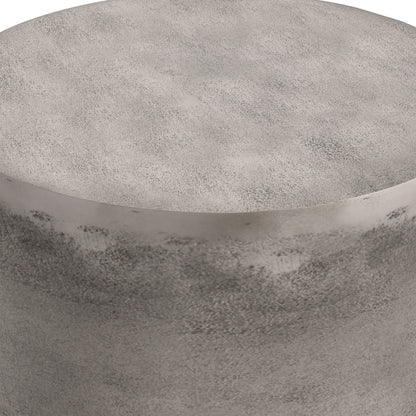 Antique Silver | Morris Metal Accent Table