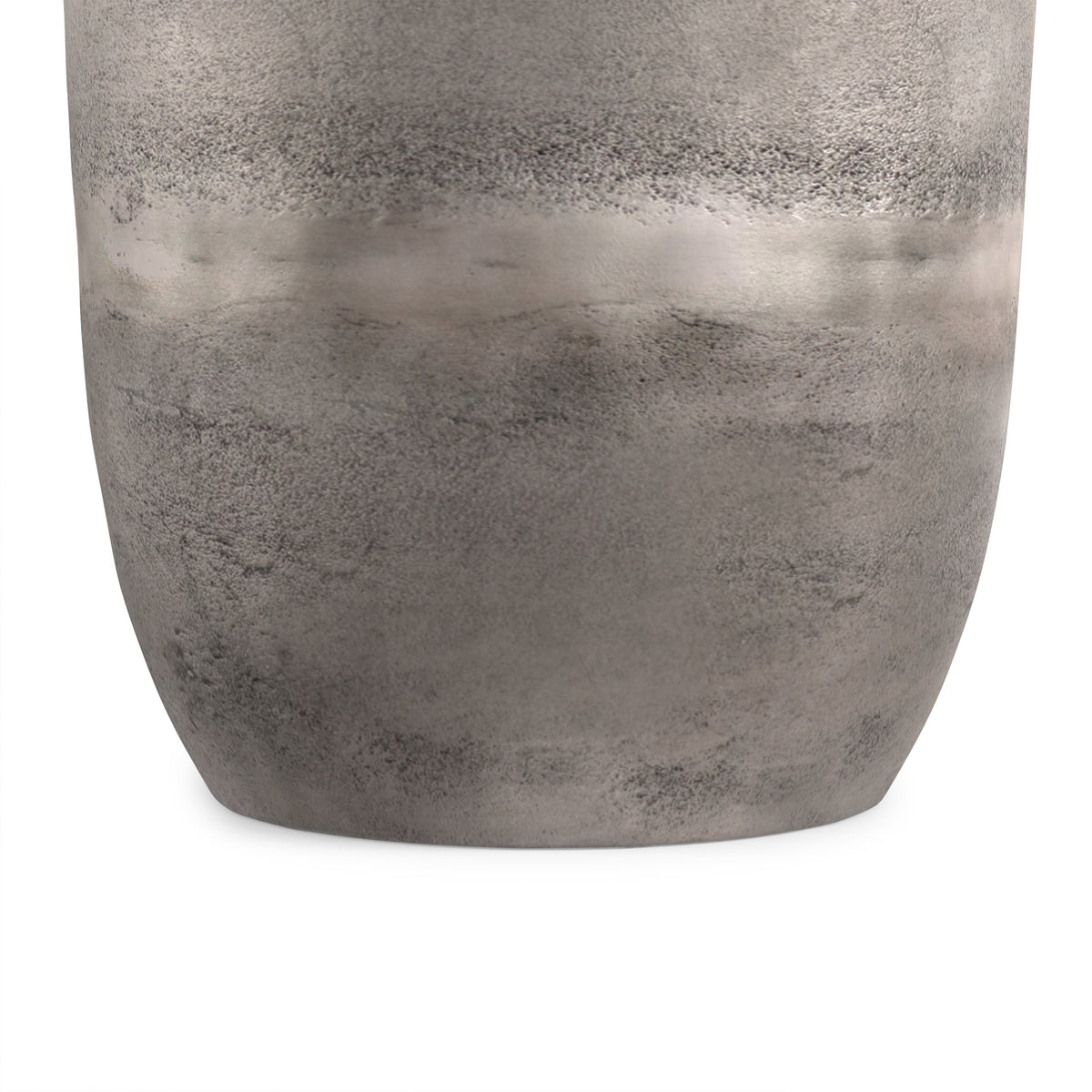 Antique Silver | Morris Metal Accent Table