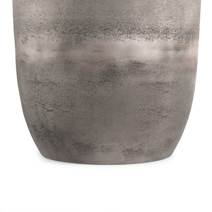 Antique Silver | Morris Metal Accent Table